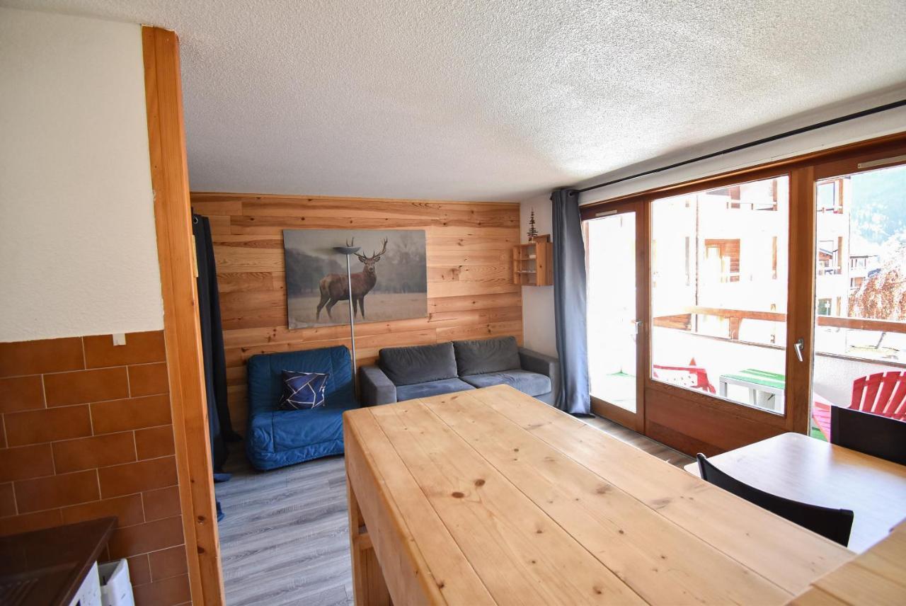 L'Enchalpe, Grand et lumineux studio avec coin montagne 4-6 pers, 60m des pistes, PISCINE COUVERTE, grand balcon expo EST, DRAPS NON COMPRIS Saint-Jean-dʼAulps Extérieur photo